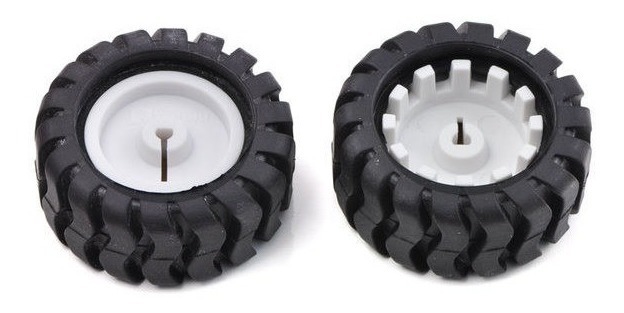 Llanta De Goma Pololu 42X19mm