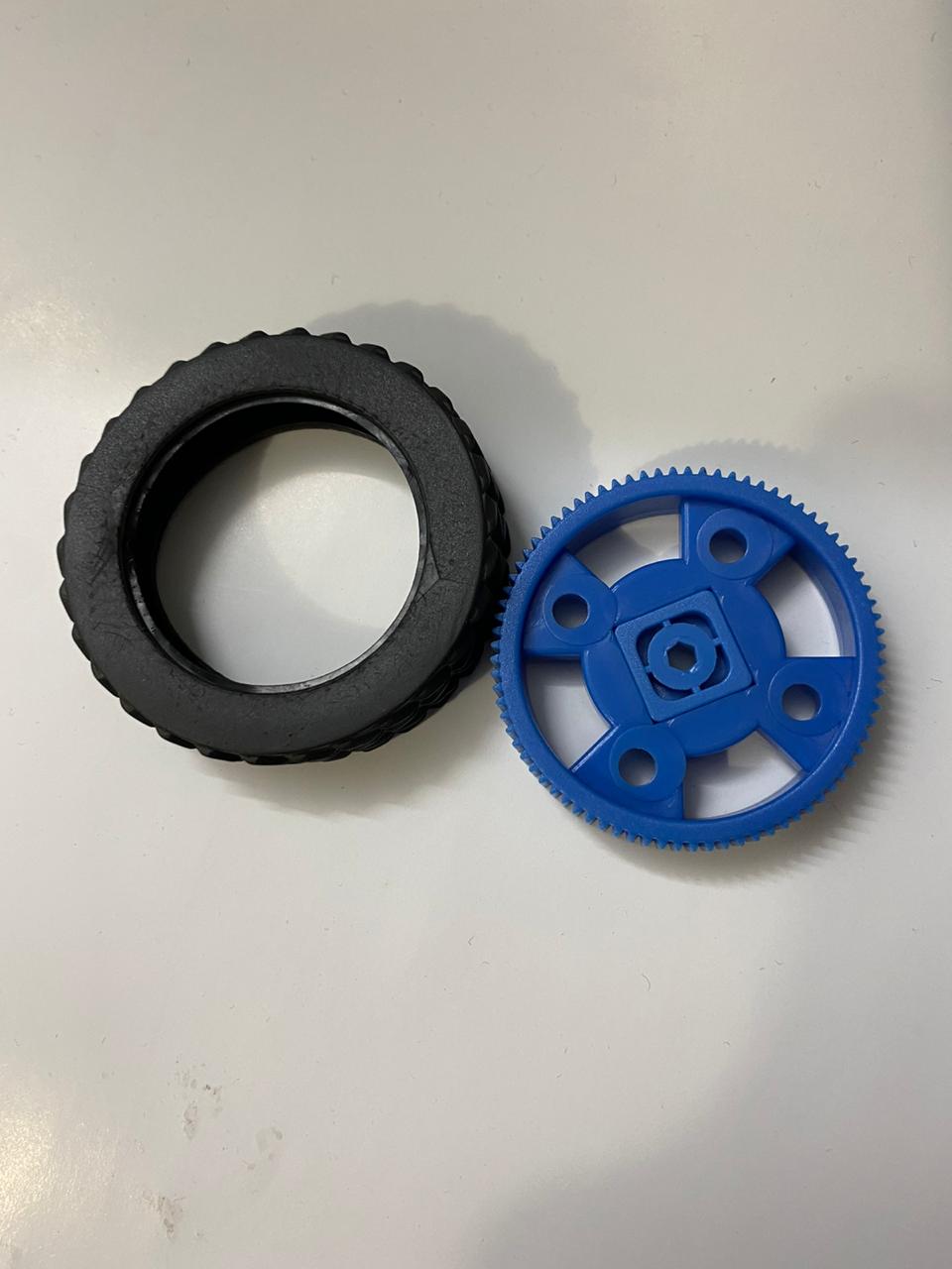 Llanta De Goma 47x12mm