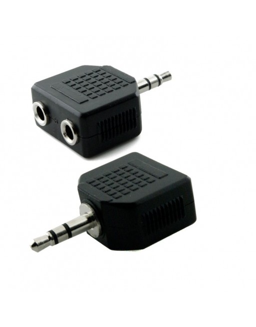 Divisor De Audio Estéreo 3.5mm Para Micrófono y Audifonos