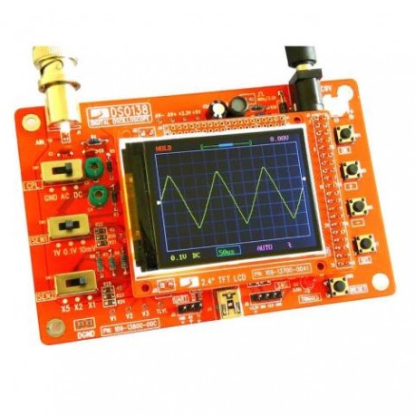 Kit Módulo Osciloscopio DS0138 Ensamblado 0-200kHz
