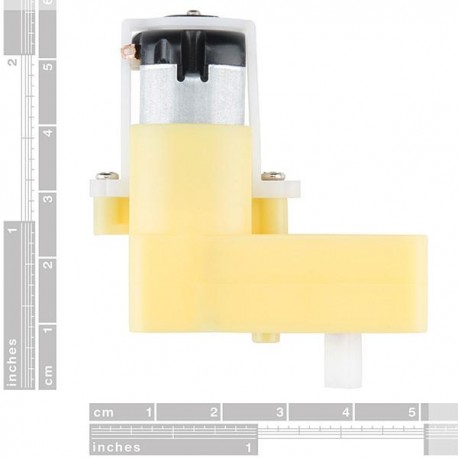 Motor Reductor 48:1 Tipo Escuadra 3-6VDC