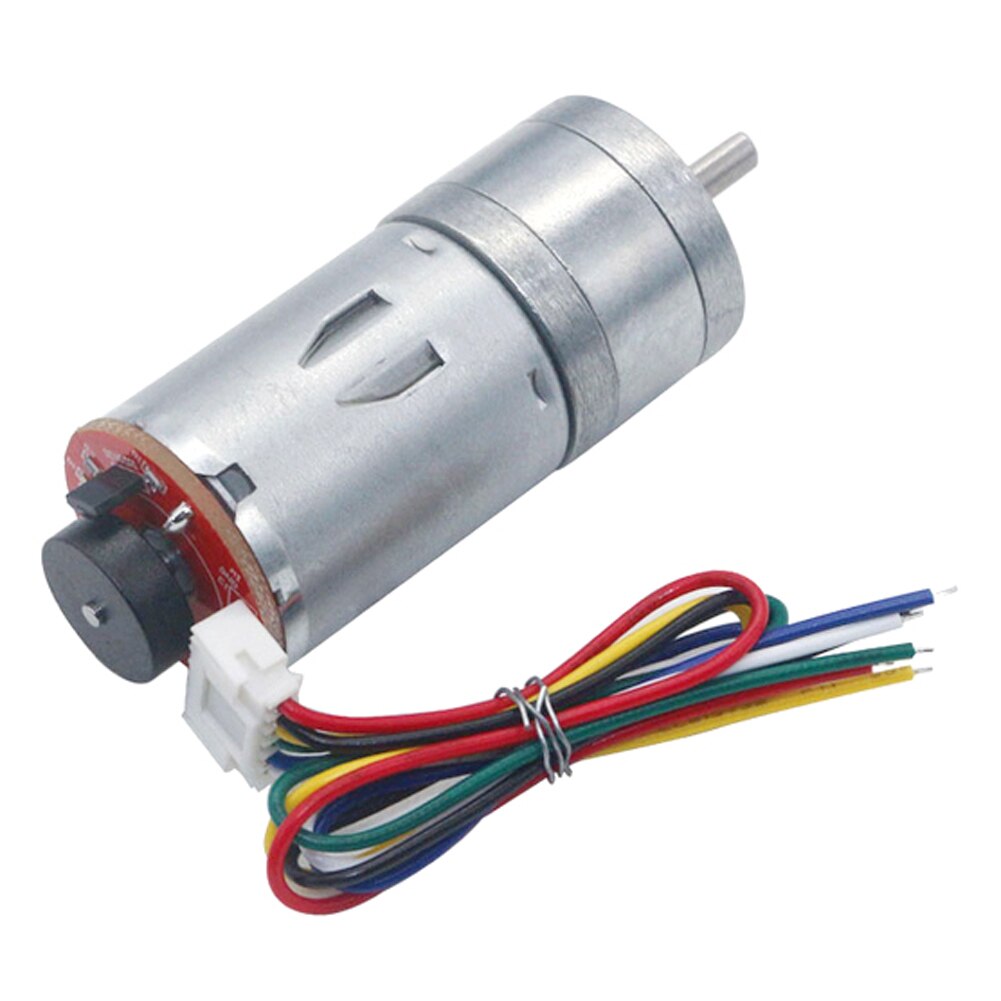 Motorreductor Bringsmart JGA25-371 de engranaje de disco codificador de alto par piezas 12vdc 170 rpm, torque: 5kg/cm  470mA