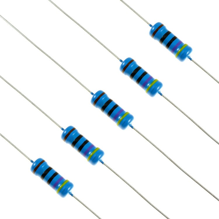 Paquete De 4 Resistencias 750Kohms 1/2W