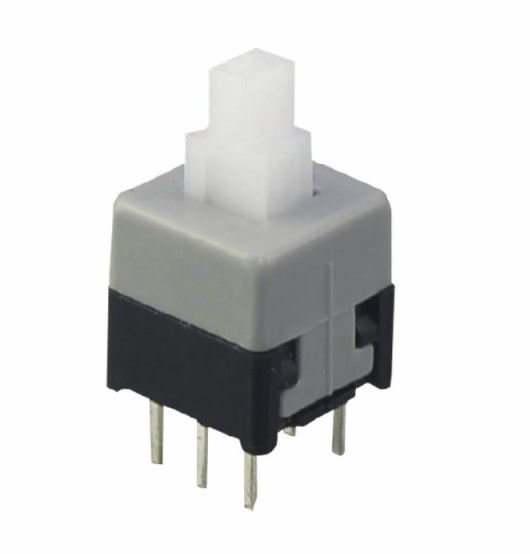 Push Button Con enclavamiento 2 Posiciones DPDT