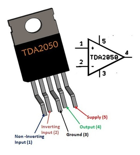 TDA2050 Amplificador De Audio 25w