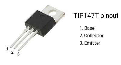 TIP147T  Transistor Darlington PNP 100V 10A