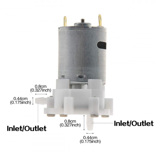 Bomba De Agua No Sumergible 3-12VDC 1.76A 2lpm