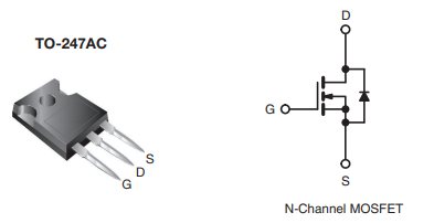 Transistor Mosfet IRFP064  TO247-3