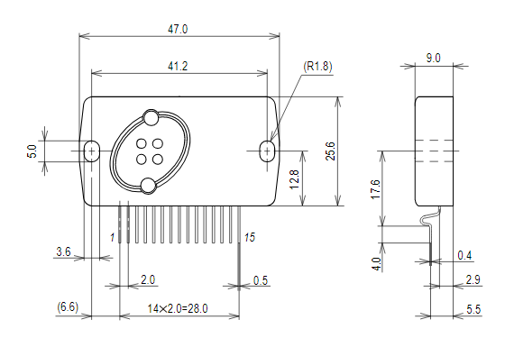 Circuito Integrado Stk433-040 Amplificador De Audio Esterio Original Sanyo