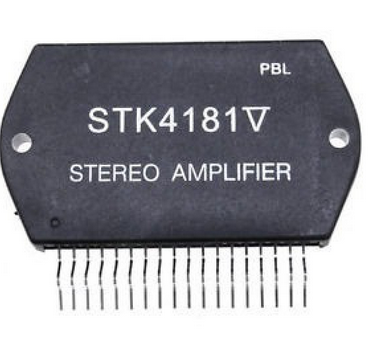 STK4181V Circuito Integrado Amplificador de audio MODULO DOBLE SALIDA AUDIO 50W/CANAL