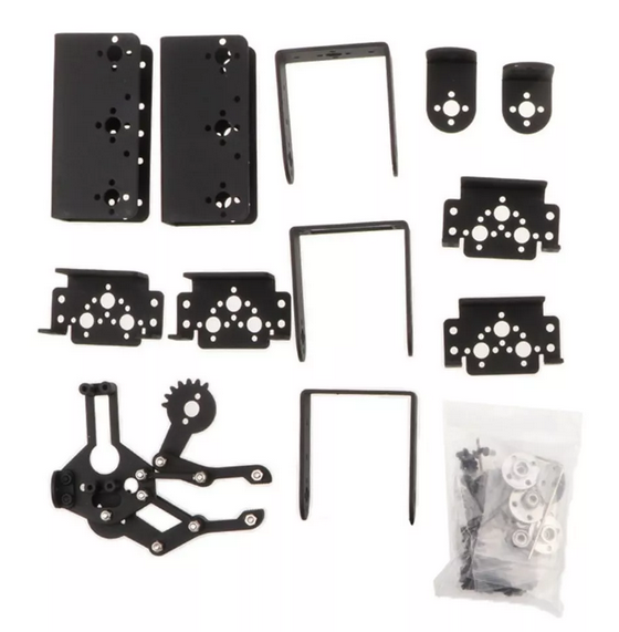 Kit De Garra De Abrazadera De Brazo Mecánico De Robot 6dof M