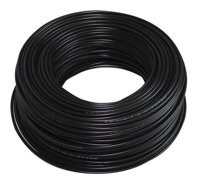Cable Unipolar Negro 14 AWG Por Metro