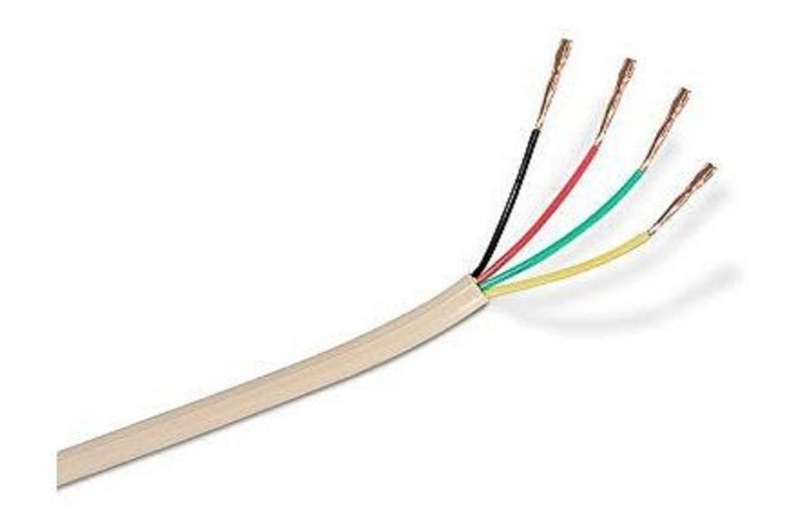 Cable Telefónico De 4 Hilos
