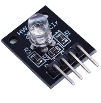 Módulo de Sensor LED RGB KY-016 para Arduino, Electrónica inteligente, 4 pines, 3 colores, Kit de inicio, KY016