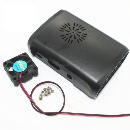 Caja Con Ventilador Raspberry PI 3