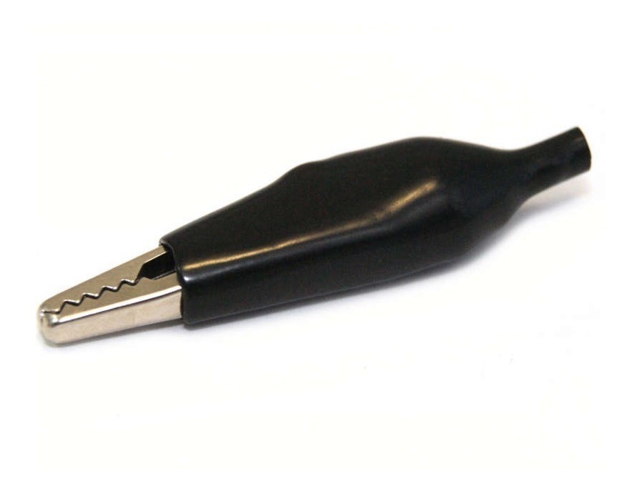 Conector Caiman Negro 4.3x1cm