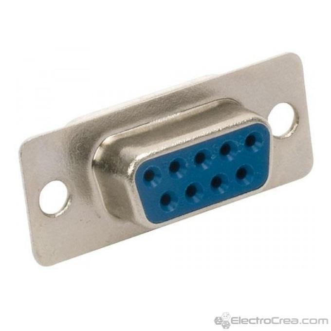 Conector DB9 Jack Hembra
