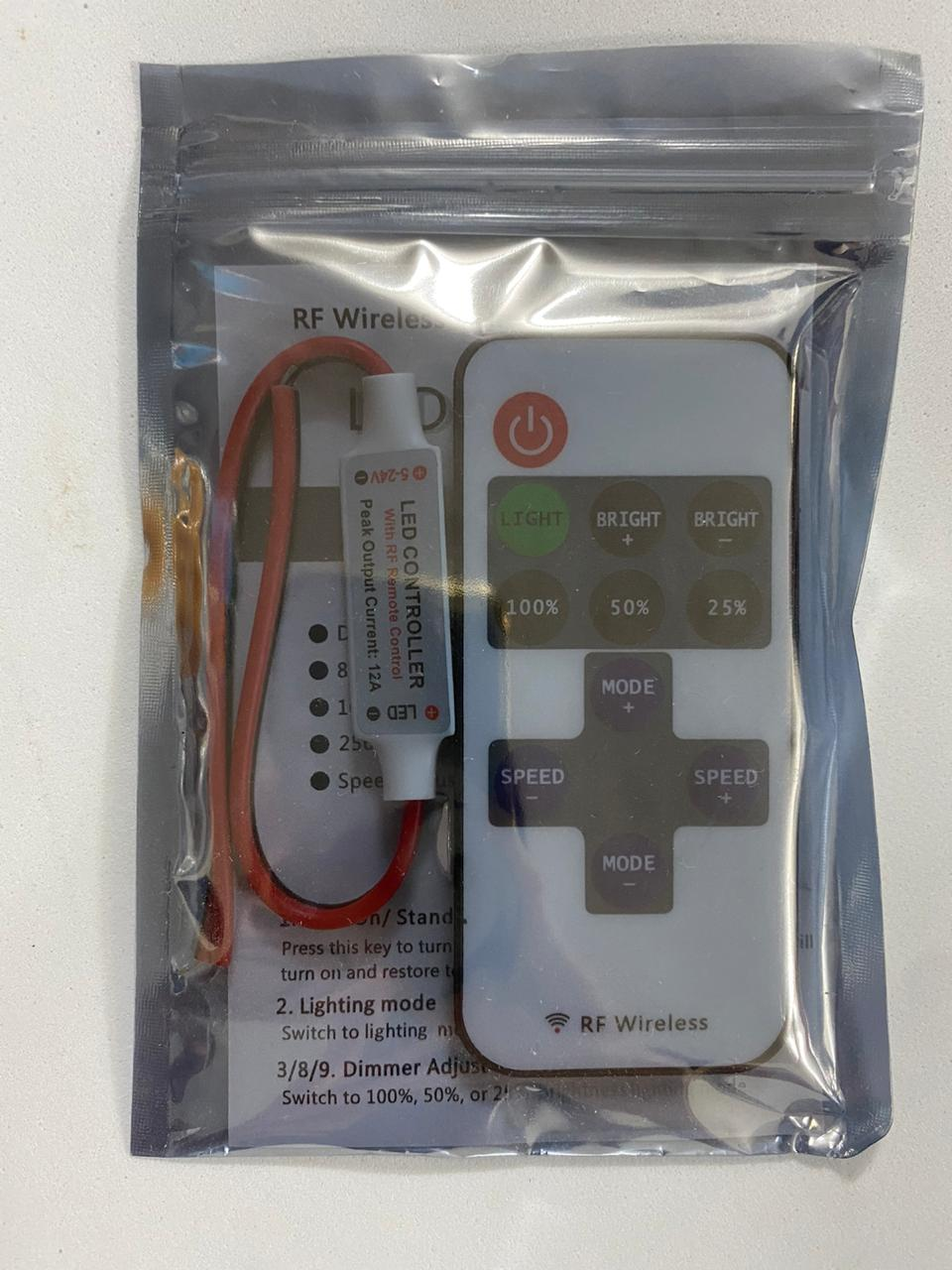 Kit Controlador Infrarrojo Para Tiras De Leds RGB