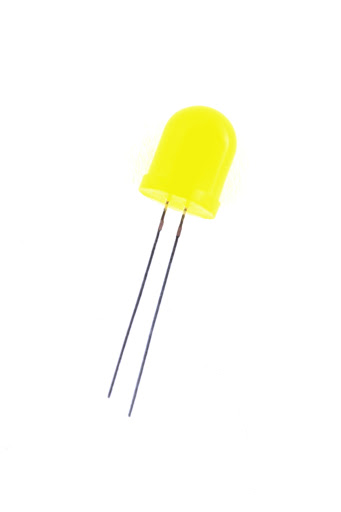 Led Difuso Amarillo 10mm