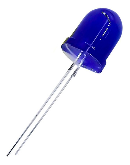 Led Difuso Azul 10mm