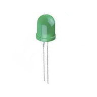 Led Difuso Verde 10mm
