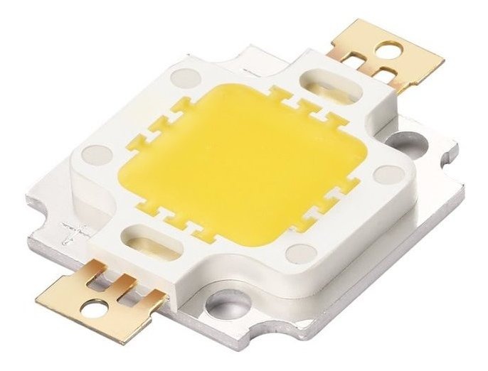 Led Blanco Frío De Potencia 10W